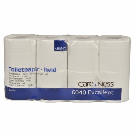 ABENA Toalettpapper 2-l Vit 33,75m/rl